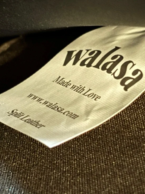 Walasa Black Professional Tote Split Leather Structured Satchel Top Handle Bag - Picture 8 of 16